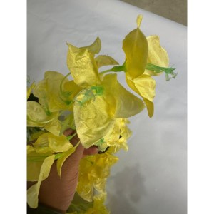sg-0302-7 SUPERGREENS ΤΕΧΝΗΤΟ ΚΛΑΔΙ ΒΟΥΚΑΜΒΙΛΙΑ ″ELYSIA″ ΚΙΤΡΙΝΟ 115 ΕΚ.