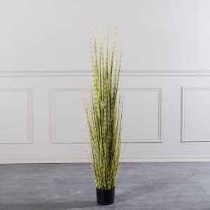 sg-0490-6 SUPERGREENS ΤΕΧΝΗΤΟ ΦΥΤΟ ΧΟΡΤΑΡΙ ΣΤΙΠΑ ″ZEBRA″ ΠΡΑΣΙΝΟ 150 ΕΚ.