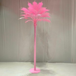 sg-0521-6 SUPERGREENS ΤΕΧΝΗΤΟ ΔΕΝΤΡΟ EVA ΚΟΚΟΦΟΙΝΙΚΑΣ ″AURELIA PALM″ ΡΟΖ 280 ΕΚ.