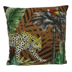 sg-0810-5 SUPERGREENS ΔΙΑΚΟΣΜΗΤΙΚΟ ΜΑΞΙΛΑΡΙ ΒΕΛΟΥΔΙΝΟ ANIMAL PRINT ΠΟΛΥΧΡΩΜΟ 45X45 ΕΚ.