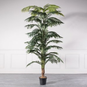 sg-1180-6 SUPERGREENS ΤΕΧΝΗΤΟ ΔΕΝΤΡΟ ΑΡΕΚΑ ″HAWAI″ ΠΡΑΣΙΝΟ 280 ΕΚ.