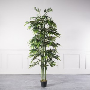 sg-2101-6 SUPERGREENS ΤΕΧΝΗΤΟ ΔΕΝΤΡΟ ΜΠΑΜΠΟΥ ZULU ΠΡΑΣΙΝΟ 213 ΕΚ.