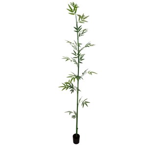 sg-2240-6 SUPERGREENS ΤΕΧΝΗΤΟ ΔΕΝΤΡΟ ΜΟΝΟ ΜΠΑΜΠΟΥ LUCKY ΠΡΑΣΙΝΟ 183 ΕΚ.