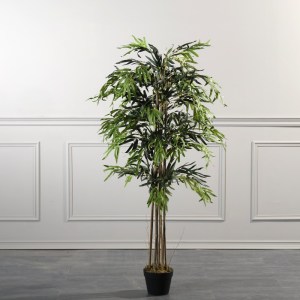 sg-2430-6 SUPERGREENS ΤΕΧΝΗΤΟ ΔΕΝΤΡΟ ΜΠΑΜΠΟΥ LUCKY ΠΡΑΣΙΝΟ 150 ΕΚ.