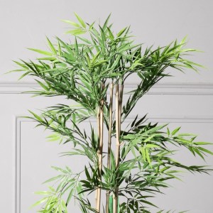 sg-2521-6 SUPERGREENS UV ΤΕΧΝΗΤΟ ΔΕΝΤΡΟ ΜΠΑΜΠΟΥ LUCKY 130 ΕΚ.