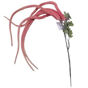 sg-2812-7 SUPERGREENS ΤΕΧΝΗΤΟ ΚΛΑΔΙ ΑΜΑΡΑΝΘΟΣ ″ROSE FALL″ ΡΟΖ 130 ΕΚ.