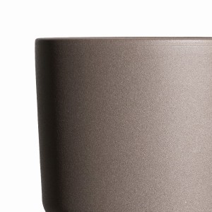 sg-2870-8 SUPERGREENS ΚΑΣΠΩ ΚΕΡΑΜΙΚΟ ″NOLA″ ΣΤΡΟΓΓΥΛΟ ΚΑΦΕ 21.5X21.5X21 ΕΚ.