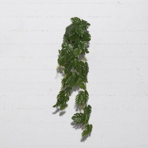 sg-2981-7 SUPERGREENS ΤΕΧΝΗΤΟ ΚΡΕΜΑΣΤΟ ΜΟΝΣΤΕΡΑ ″MINIMA″ ΠΡΑΣΙΝΟ 85 ΕΚ.