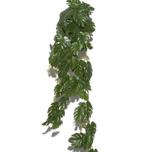sg-2981-7 SUPERGREENS ΤΕΧΝΗΤΟ ΚΡΕΜΑΣΤΟ ΜΟΝΣΤΕΡΑ ″MINIMA″ ΠΡΑΣΙΝΟ 85 ΕΚ.