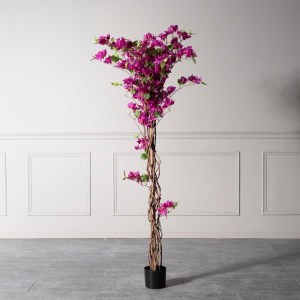 sg-3221-6 SUPERGREENS ΤΕΧΝΗΤΟ ΔΕΝΤΡΟ ΒΟΥΚΑΜΒΙΛΙΑ NATURAL ΜΩΒ 180 ΕΚ.