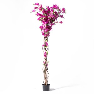 sg-3221-6 SUPERGREENS ΤΕΧΝΗΤΟ ΔΕΝΤΡΟ ΒΟΥΚΑΜΒΙΛΙΑ NATURAL ΜΩΒ 180 ΕΚ.