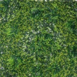 sg-3702-7 SUPERGREENS ΤΕΧΝΗΤΗ ΦΥΛΛΩΣΙΑ ΦΙΚΟΣ ΜΕ ΦΤΕΡΗ ″FERNIFI″ 100X100 ΕΚ.