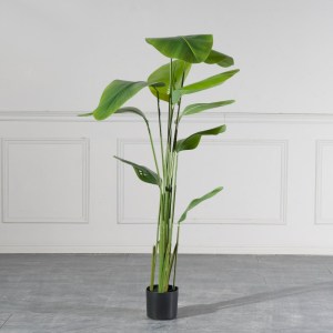 sg-3901-6 SUPERGREENS ΤΕΧΝΗΤΟ ΔΕΝΤΡΟ ΠΟΥΛΙ ΤΟΥ ΠΑΡΑΔΕΙΣΟΥ ″STRELITZIA AUGUSTA″ ΠΡΑΣΙΝΟ 180 ΕΚ.