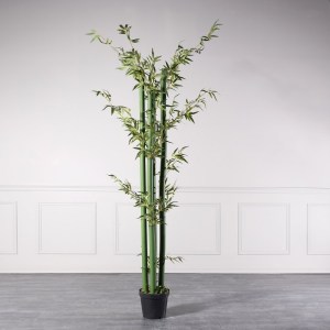 sg-4280-6 SUPERGREENS ΤΕΧΝΗΤΟ ΔΕΝΤΡΟ ΜΠΑΜΠΟΥ GOLDEN ΠΡΑΣΙΝΟ 230 ΕΚ.