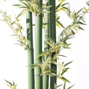 sg-4280-6 SUPERGREENS ΤΕΧΝΗΤΟ ΔΕΝΤΡΟ ΜΠΑΜΠΟΥ GOLDEN ΠΡΑΣΙΝΟ 230 ΕΚ.
