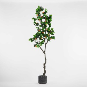 sg-4340-6 SUPERGREENS ΤΕΧΝΗΤΟ ΔΕΝΤΡΟ ΠΟΡΤΟΚΑΛΙΑ ΠΡΑΣΙΝΟ 210 ΕΚ.