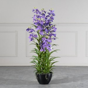 sg-4401-6 SUPERGREENS ΤΕΧΝΗΤΟ ΦΥΤΟ ΟΡΧΙΔΕΑ ″CYMBIDIUM ORCHID″ ΜΩΒ 120 ΕΚ.