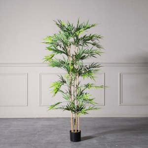 sg-4521-6 SUPERGREENS UV ΤΕΧΝΗΤΟ ΔΕΝΤΡΟ ΜΠΑΜΠΟΥ LUCKY ΠΡΑΣΙΝΟ 160 ΕΚ.
