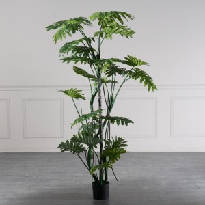 sg-4701-6 SUPERGREENS ΤΕΧΝΗΤΟ ΔΕΝΤΡΟ ΜΟΝΣΤΕΡΑ ″THAUMATOPHYLLUM″ ΠΡΑΣΙΝΟ 180 ΕΚ.