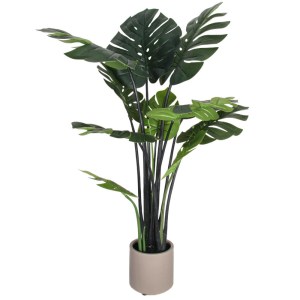 sg-4721-6 SUPERGREENS ΤΕΧΝΗΤΟ ΦΥΤΟ ΜΟΝΣΤΕΡΑ ″LEAFORIA″ ΠΡΑΣΙΝΟ 120 ΕΚ.