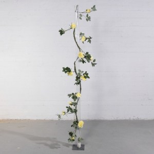 sg-4881-7 SUPERGREENS ΤΕΧΝΗΤΗ ΓΙΡΛΑΝΤΑ ΤΡΙΑΝΤΑΦΥΛΛΟ GARDEN ΚΙΤΡΙΝΗ 240 ΕΚ.