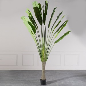 sg-4890-6 SUPERGREENS ΤΕΧΝΗΤΟ ΔΕΝΤΡΟ ΠΟΥΛΙ ΤΟΥ ΠΑΡΑΔΕΙΣΟΥ ″STRELITZIA RAVENALA″ ΠΡΑΣΙΝΟ 320 ΕΚ.