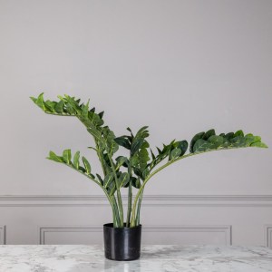 sg-5450-6 SUPERGREENS ΤΕΧΝΗΤΟ ΦΥΤΟ ΖΑΜΙΑ ″VERDANT″ ΠΡΑΣΙΝΟ 80 ΕΚ.