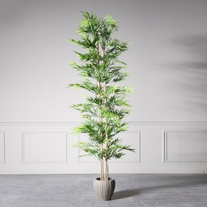 sg-5521-6 SUPERGREENS UV ΤΕΧΝΗΤΟ ΔΕΝΤΡΟ ΜΠΑΜΠΟΥ LUCKY ΠΡΑΣΙΝΟ 250 ΕΚ.