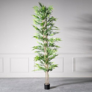 sg-5521-6 SUPERGREENS UV ΤΕΧΝΗΤΟ ΔΕΝΤΡΟ ΜΠΑΜΠΟΥ LUCKY ΠΡΑΣΙΝΟ 250 ΕΚ.