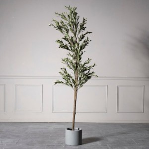 sg-5621-6 SUPERGREENS UV ΤΕΧΝΗΤΟ ΔΕΝΤΡΟ ΕΛΙΑ ΠΡΑΣΙΝΟ 210 ΕΚ.