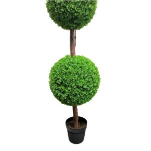 sg-5680-6 SUPERGREENS ΤΕΧΝΗΤΟ ΔΕΝΤΡΟ ΠΥΞΑΡΙ ΤΡΙΠΛΟ ΠΡΑΣΙΝΟ 120 ΕΚ.