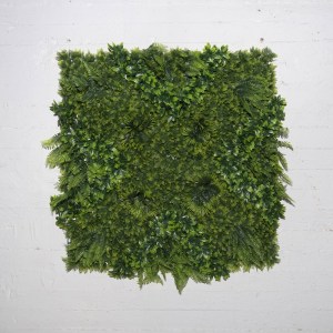 sg-6291-7 SUPERGREENS ΤΕΧΝΗΤΗ ΦΥΛΛΩΣΙΑ ΦΤΕΡΗ ΜΕ ΦΙΚΟ ″FLORIS″ 100X100 ΕΚ.