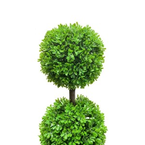 sg-6740-6 SUPERGREENS ΤΕΧΝΗΤΟ ΦΥΤΟ ΠΥΞΑΡΙ ΔΙΠΛΟ ΠΡΑΣΙΝΟ 60 ΕΚ.