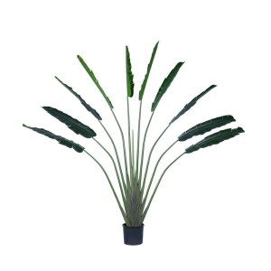 sg-6901-6 SUPERGREENS ΤΕΧΝΗΤΟ ΔΕΝΤΡΟ ΤΟΥ ΤΑΞΙΔΙΩΤΗ ″RAVENALA″ ΠΡΑΣΙΝΟ 310X40X300 ΕΚ.