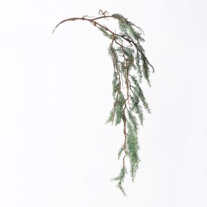 sg-7561-7 SUPERGREENS ΤΕΧΝΗΤΟ ΚΡΕΜΑΣΤΟ REINDEER MOSS ΠΡΑΣΙΝΟ ΣΚΟΥΡΟ 105 ΕΚ.