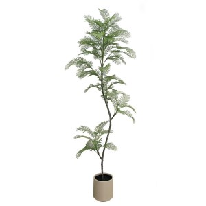 sg-7721-6 SUPERGREENS ΤΕΧΝΗΤΟ ΦΥΤΟ ΓΙΑΚΑΡΑΝΤΑ ″BLUEMIST″ ΠΡΑΣΙΝΟ 60 ΕΚ.