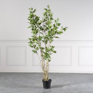 sg-7801-6 SUPERGREENS ΤΕΧΝΗΤΟ ΔΕΝΤΡΟ ΦΙΚΟΣ ″GINSENG″ ΠΡΑΣΙΝΟ 170 ΕΚ.