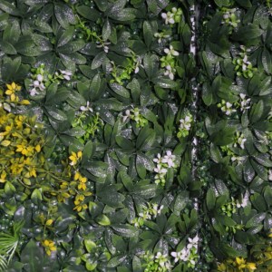 sg-7961-7 SUPERGREENS ΤΕΧΝΗΤΗ ΦΥΛΛΩΣΙΑ ΦΙΚΟΣ ΜΕ ΚΙΤΡΙΝΑ ΑΝΘΗ ΠΡΑΣΙΝΗ 100X100 ΕΚ.