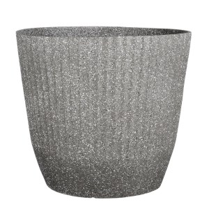 sg-8160-8 SUPERGREENS ΓΛΑΣΤΡΑ PVC ″TERAZZO″ ΓΚΡΙ 45X45X40,5 ΕΚ.