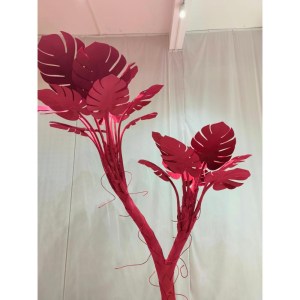 sg-8421-6 SUPERGREENS ΤΕΧΝΗΤΟ ΔΕΝΤΡΟ EVA ΜΟΝΣΤΕΡΑ ″CRIMSON LEAF″ ΚΟΚΚΙΝΟ 320 ΕΚ.