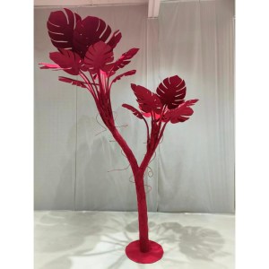 sg-8421-6 SUPERGREENS ΤΕΧΝΗΤΟ ΔΕΝΤΡΟ EVA ΜΟΝΣΤΕΡΑ ″CRIMSON LEAF″ ΚΟΚΚΙΝΟ 320 ΕΚ.