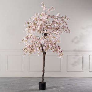 sg-8501-6 SUPERGREENS ΤΕΧΝΗΤΟ ΔΕΝΤΡΟ ΚΕΡΑΣΙΑ ″PRUNUS″ ΡΟΖ 120X120X220 ΕΚ.