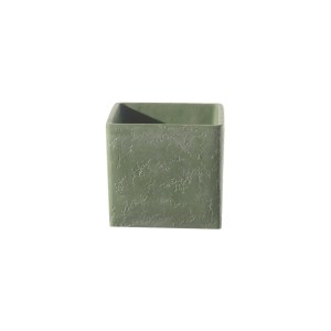 sg-8680-8 SUPERGREENS ΚΑΣΠΩ ΚΕΡΑΜΙΚΟ ΤΕΤΡΑΓΩΝΟ ″JIMMY″ ΑΝΟΙΧΤΟ ΠΡΑΣΙΝΟ 21X21X20.5 ΕΚ.