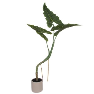 sg-8721-6 SUPERGREENS ΤΕΧΝΗΤΟ ΦΥΤΟ ΑΛΟΚΑΣΙΑ ″VELOURA″ ΠΡΑΣΙΝΟ 120 ΕΚ.
