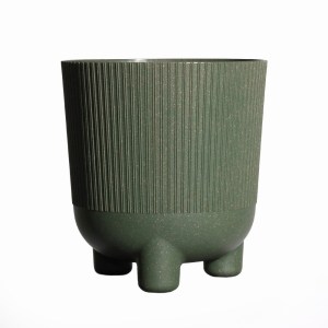 sg-8770-8 SUPERGREENS ΚΑΣΠΩ ΠΛΑΣΤΙΚΟ ″CORTADO″ ΣΤΡΟΓΓΥΛΟ ΠΡΑΣΙΝΟ 18X18X19.5 ΕΚ.