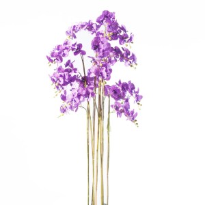 sg-8811-6 SUPERGREENS ΤΕΧΝΗΤΟ ΦΥΤΟ ΟΡΧΙΔΕΑ PHALAENOPSIS ΜΩΒ 180 ΕΚ.