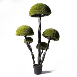 sg-9121-6 SUPERGREENS UV ΤΕΧΝΗΤΟ ΔΕΝΤΡΟ ΜΠΟΝΣΑΙ MOSS MUSHROOM ΠΕΝΤΑΠΛΟ ΠΡΑΣΙΝΟ 180 ΕΚ.