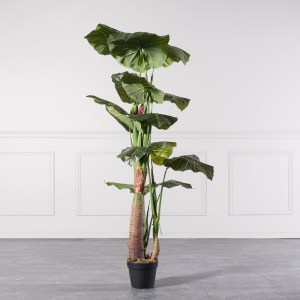 sg-9180-6 SUPERGREENS ΤΕΧΝΗΤΟ ΔΕΝΤΡΟ ΑΛΟΚΑΣΙΑ ELEPHANT EARS ΠΡΑΣΙΝΟ 170 ΕΚ.