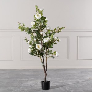 sg-9501-6 SUPERGREENS ΤΕΧΝΗΤΟ ΔΕΝΤΡΟ ΤΡΙΑΝΤΑΦΥΛΛΙΑ ″CENTIFOLIA″ ΕΚΡΟΥ 60X60X140 ΕΚ.