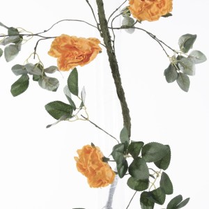 sg-9781-7 SUPERGREENS ΤΕΧΝΗΤΗ ΓΙΡΛΑΝΤΑ ΤΡΙΑΝΤΑΦΥΛΛΟ GARDEN ΠΟΡΤΟΚΑΛΙ 240 ΕΚ.